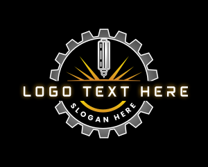 Industrial - CNC Laser Machinery logo design