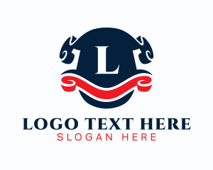 Diploma - Royalty Emblem Shield Lettermark logo design