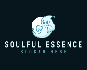 Soul - Cute Ghost Spirit logo design