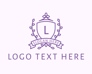 Floral - Floral Vineyard  Letter logo design