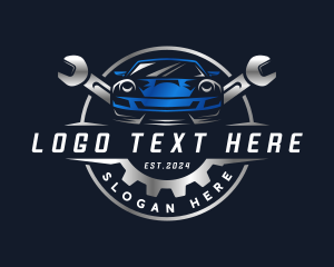 Auto - Automotive Wrench Car logo design