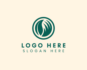 Orchard - Leaf Grass Gardening logo design