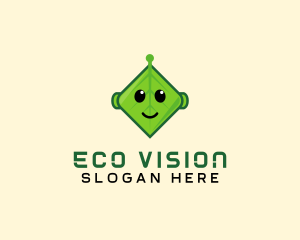 Tech Eco Robot  logo design