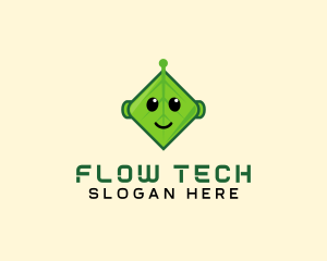 Tech Eco Robot  logo design