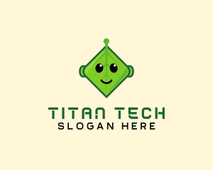 Tech Eco Robot  logo design