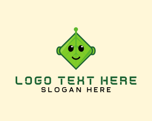 Kindergarten - Tech Eco Robot logo design