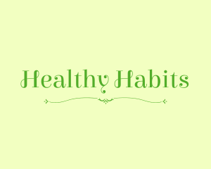 Natural Healthy Brand logo design