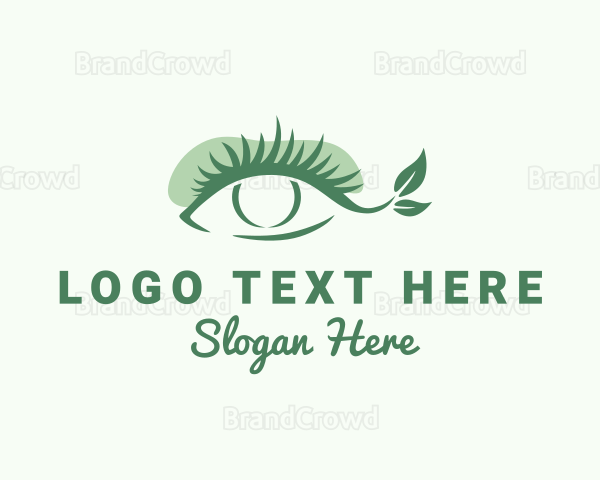 Natural Leaf Eyelash Logo