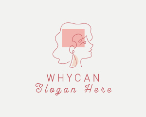 Woman Jewelry Fashion Logo