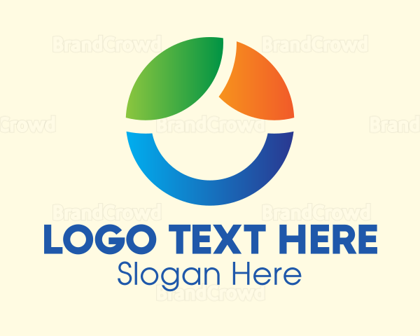 Modern Eco Circle Logo