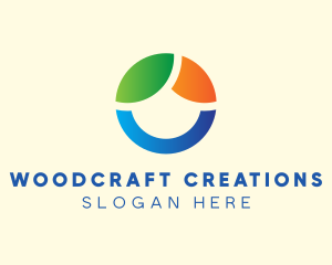 Modern Eco Circle logo design