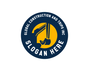 Excavation Industrial Machinery Logo