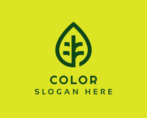 Green Leaf Nature Logo
