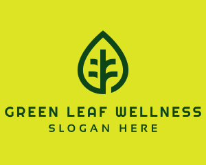 Green Leaf Nature logo design