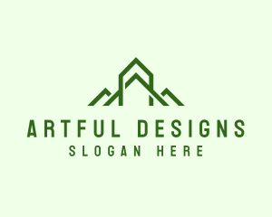 Generic Real Estate Letter A logo design