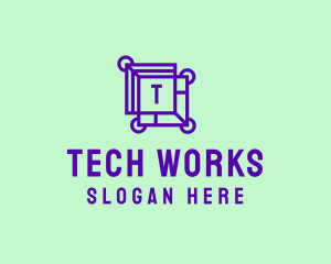 Digital Tech Box logo design