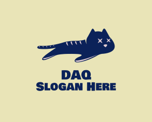 Dead Blue Cat Logo