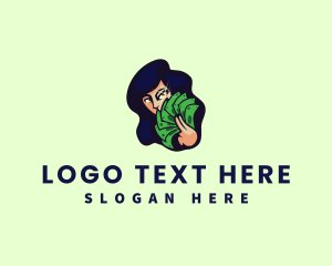 Loan - Cash Woman Money logo design