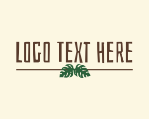 Botanical - Jungle Eco Leaves logo design