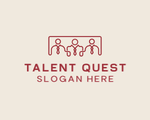 Hiring - Office Employee Recruitment logo design