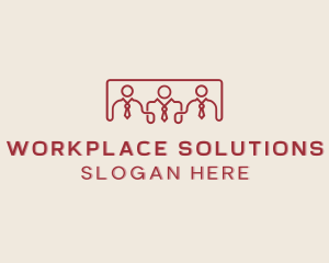 Office - Office Employee Recruitment logo design