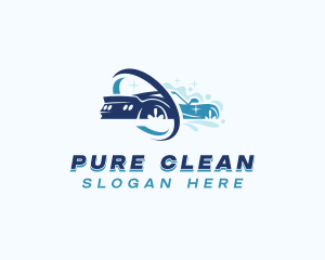 Car Wash Cleaning logo design