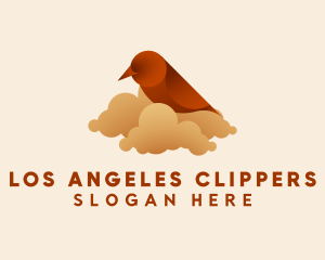 Animal - Bird Cloud Aviary logo design