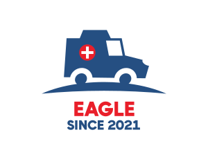 Medical Emergency Hospital Ambulance logo design