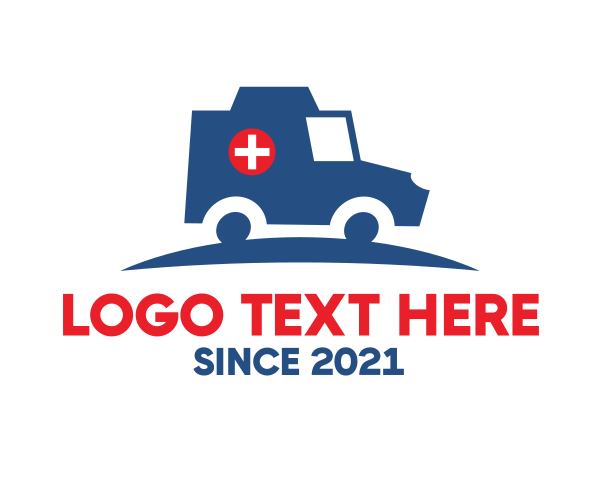 Urgent - Medical Emergency Hospital Ambulance logo design