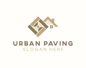Pavement - Floor Pavement Tiling logo design