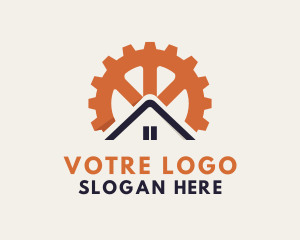 House Gear Engineer logo design