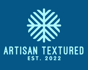 Snowflake Pattern Texture  logo design