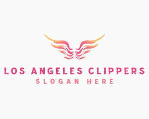 Angelic Flying Wings logo design