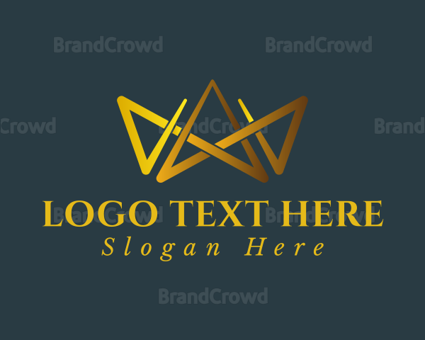 Overlapping Classic Crown Logo