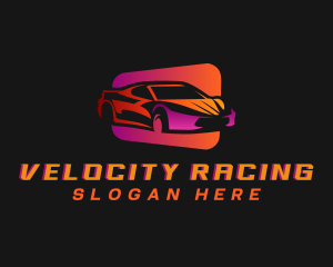 Racing Car Mechanic logo design