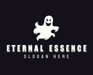 Spooky Ghost Spirit logo design