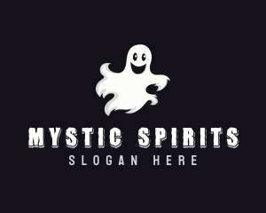 Spooky Ghost Spirit logo design