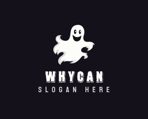 Halloween - Spooky Ghost Spirit logo design