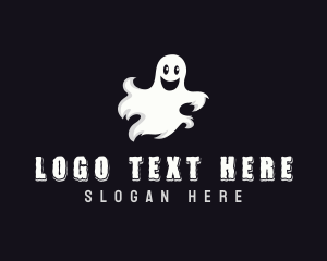 Spooky Ghost Spirit Logo