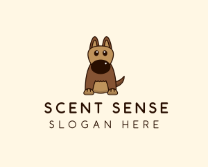 Nose - Cute Pet Dog logo design