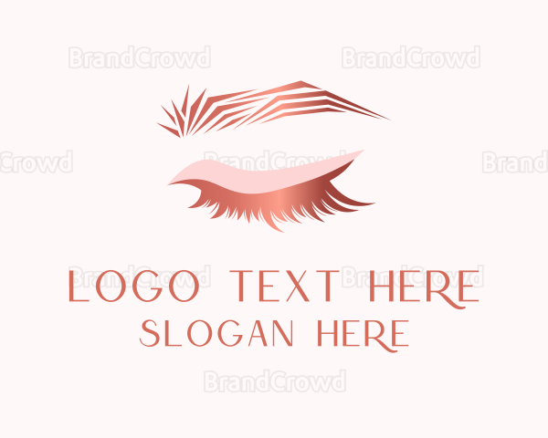 Pink Beauty Eyelashes Logo