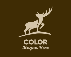 Environmental - Brown Wild Elk logo design