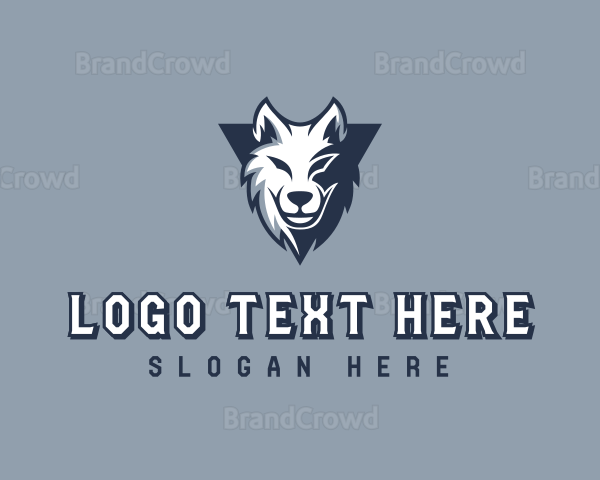 Wild Wolf Animal Logo