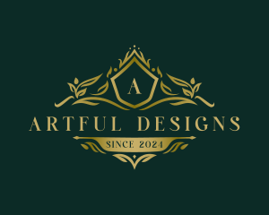 Vintage Classic Crest logo design