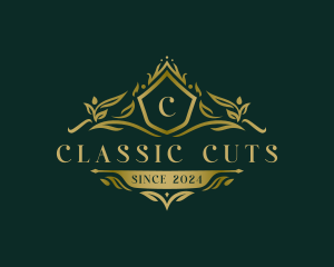 Vintage Classic Crest logo design