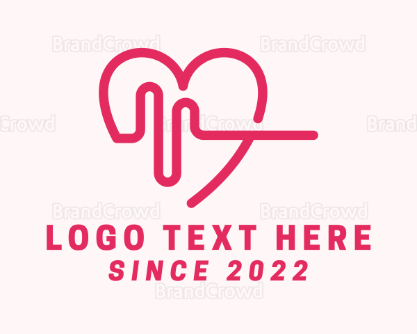 Medical Heartbeat Hospital Logo