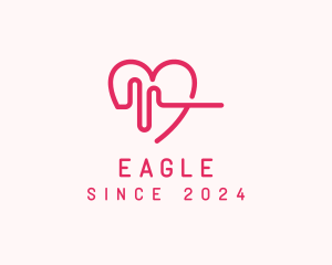 Medical Heartbeat Hospital logo design