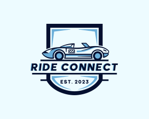 Rideshare - Car Transportation Vehicle logo design