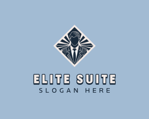 Male Corporate Suit logo design