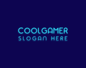 Programming - Neon Cyber Gaming logo design